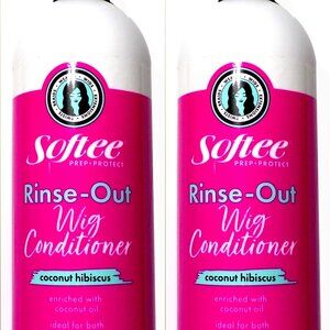 Softee Rinse-Out Wig Conditioner Coconut Hibiscus 16oz-Human & Synthetic Hair